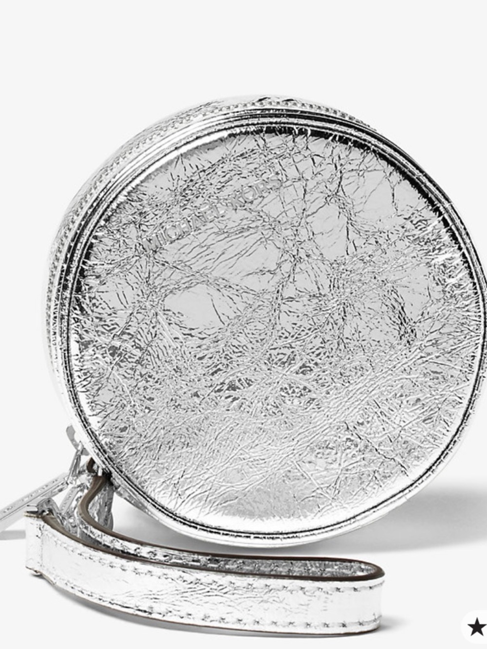 MICHAEL MICHAEL KORS
Jet Set Travel Crinkled Leather Coin Purse
